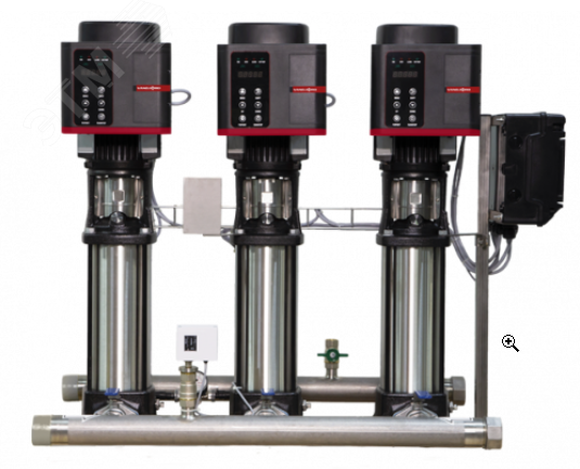 Изображение товара Установка повышения давления Hydro-ME 3 CRVE 5-8 G2-B-R-50-16-A (шт)