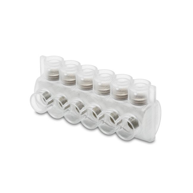 Изображение товара Клеммник Al 6х10-35 мм2 / Cu 1.5-25 мм2 ЭНЕРВИК KE10.3 для алюминиевых и медных проводов