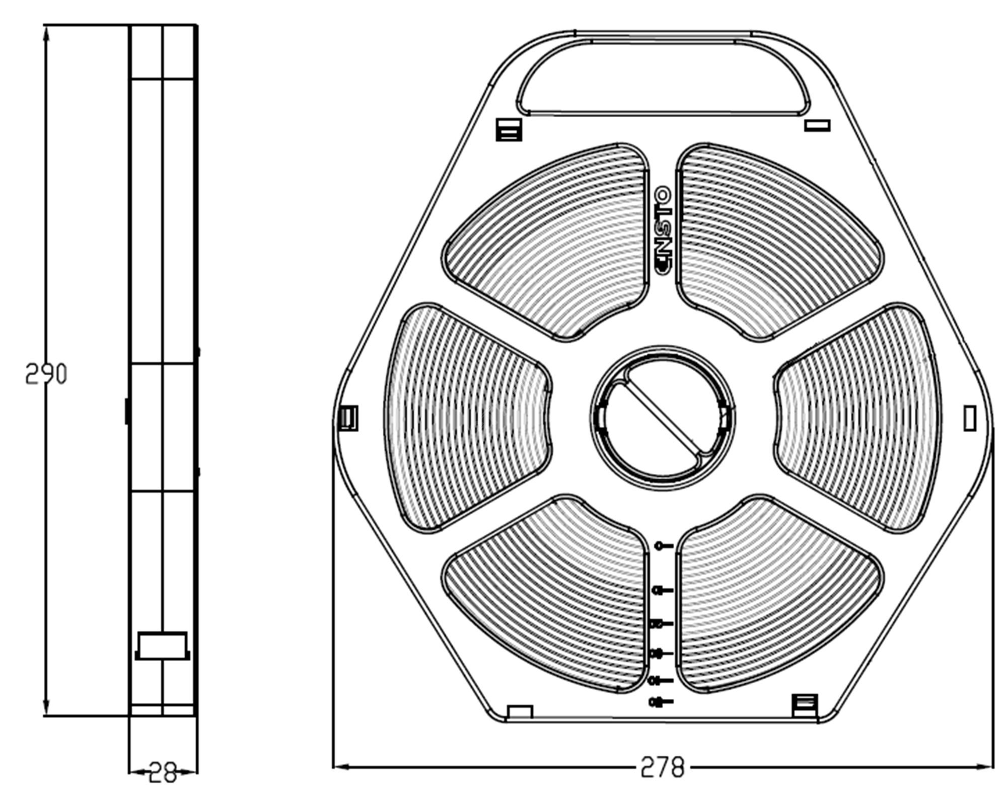 Лента бандажная стальная 20 мм x 0,70 мм x 50 м, в кассете COT37.2 ...?