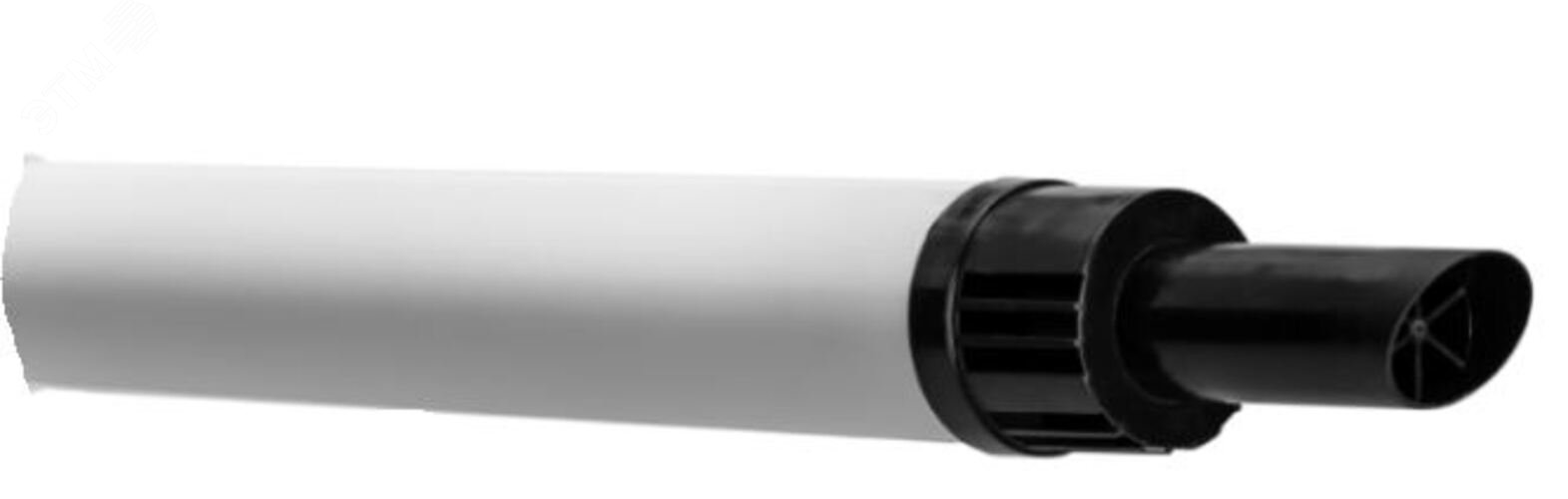 Изображение товара Труба коаксиальная d 60/100 мм L 1200 мм антиобледенительное исполнение (шт)