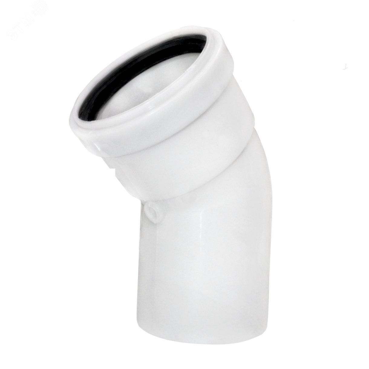 Изображение товара Отвод 45 град. коаксиальный полипропиленовый для конденсационных котлов d 80 мм (шт)