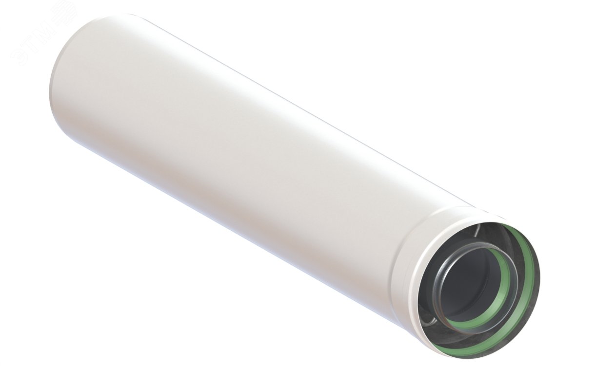 Изображение товара Удлинение коаксиальное d 60/100 мм L 500 мм (шт)