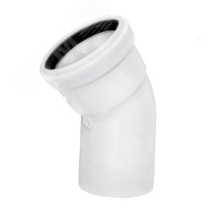 Изображение товара Отвод 45 град. коаксиальный полипропиленовый для конденсационных котлов d 80 мм (шт)