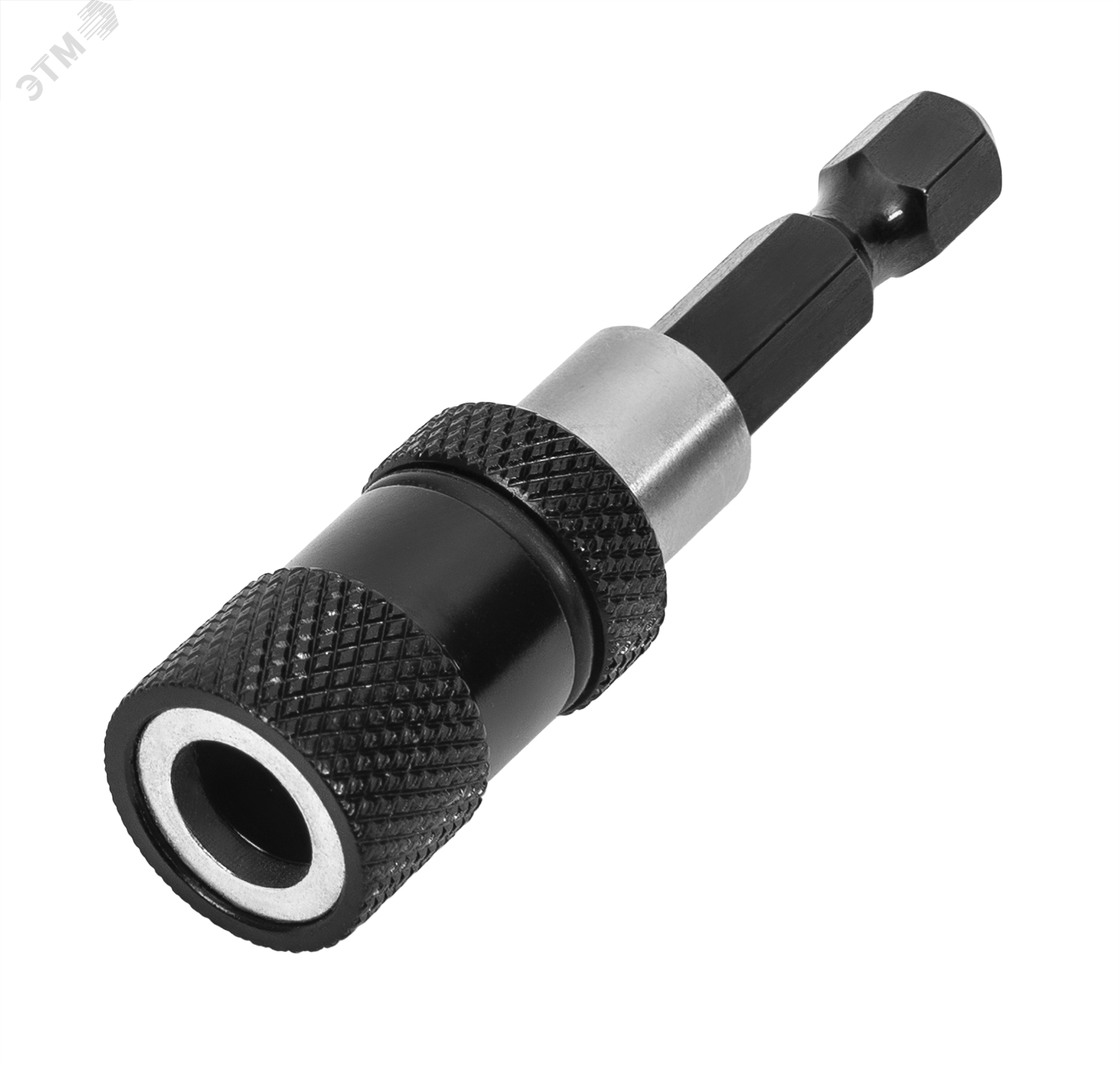 Изображение товара Держатель отжимной 1/4 х 60 мм для бит с магнитом и ограничителем Интерскол