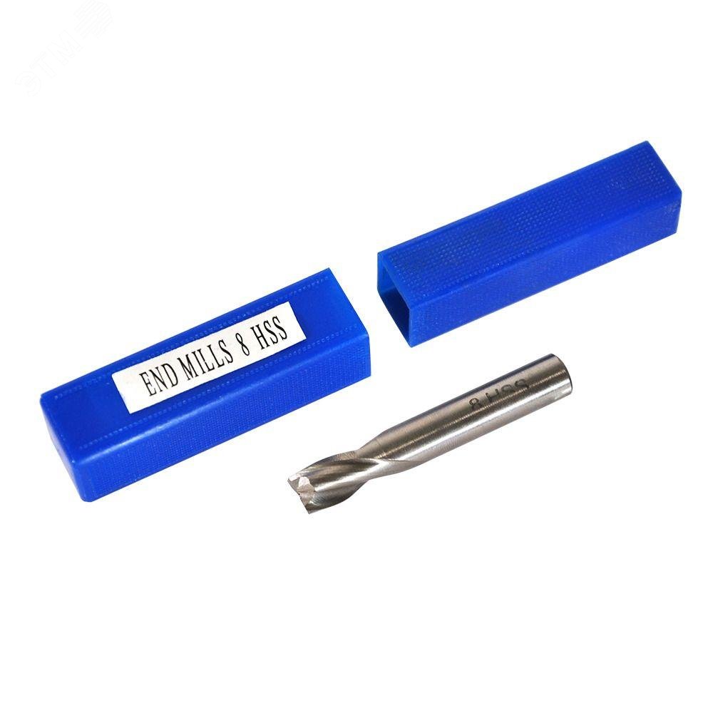 Изображение товара Фреза концевая MXM 10040 Фреза концевая HSS цельнометаллическая, 8 мм (шт)