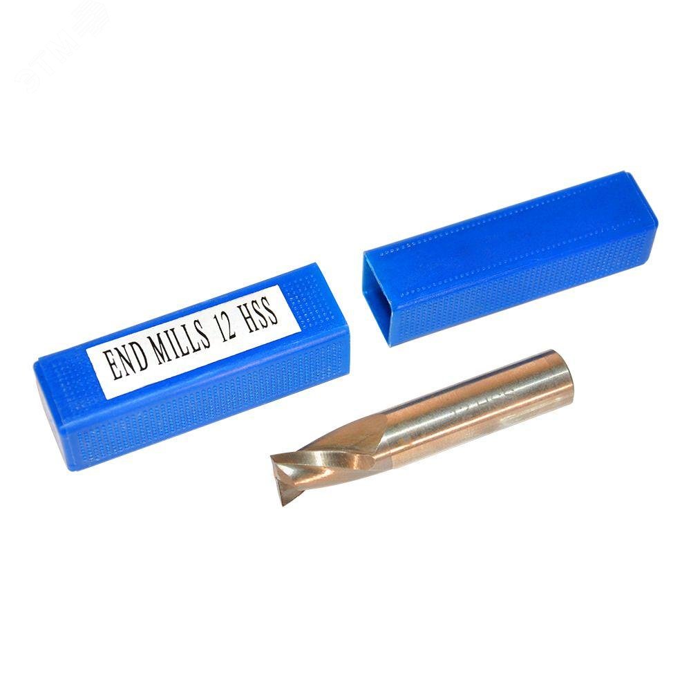 Изображение товара Фреза концевая MXM 10042 Фреза концевая HSS цельнометаллическая, 12 мм (шт)