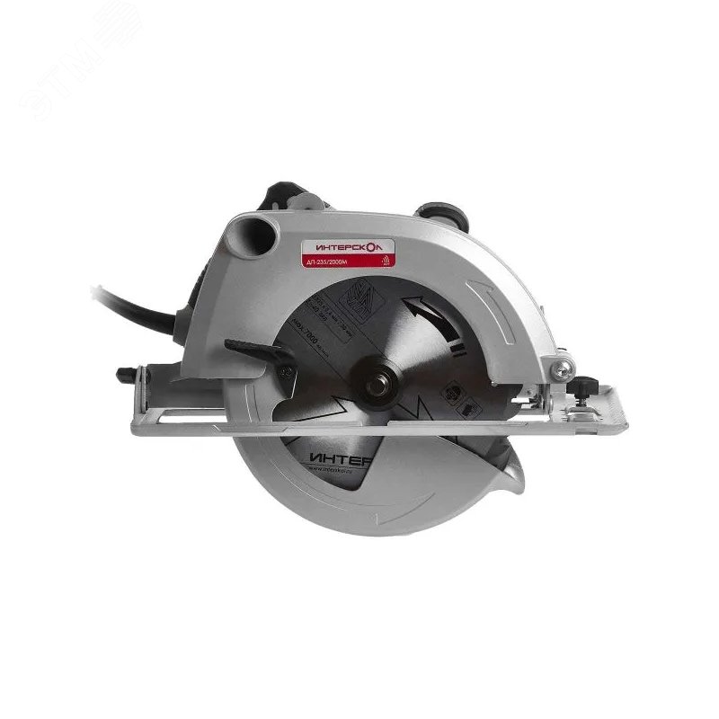 Изображение товара Пила циркулярная дисковая ДП-235/2000М для дерева и металлов 2000 Вт