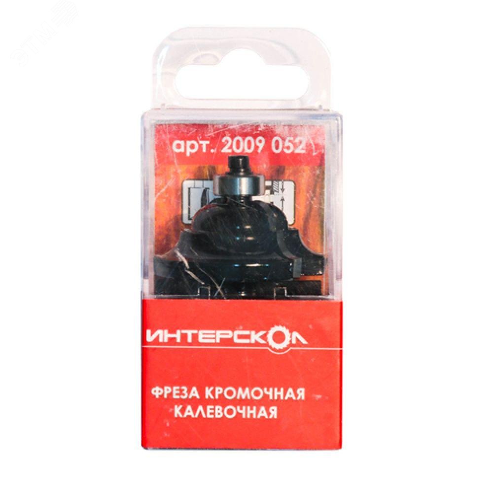 Изображение товара Фреза кромочная калевочная 12 мм Интерскол, универсальный материал, длина 60 мм