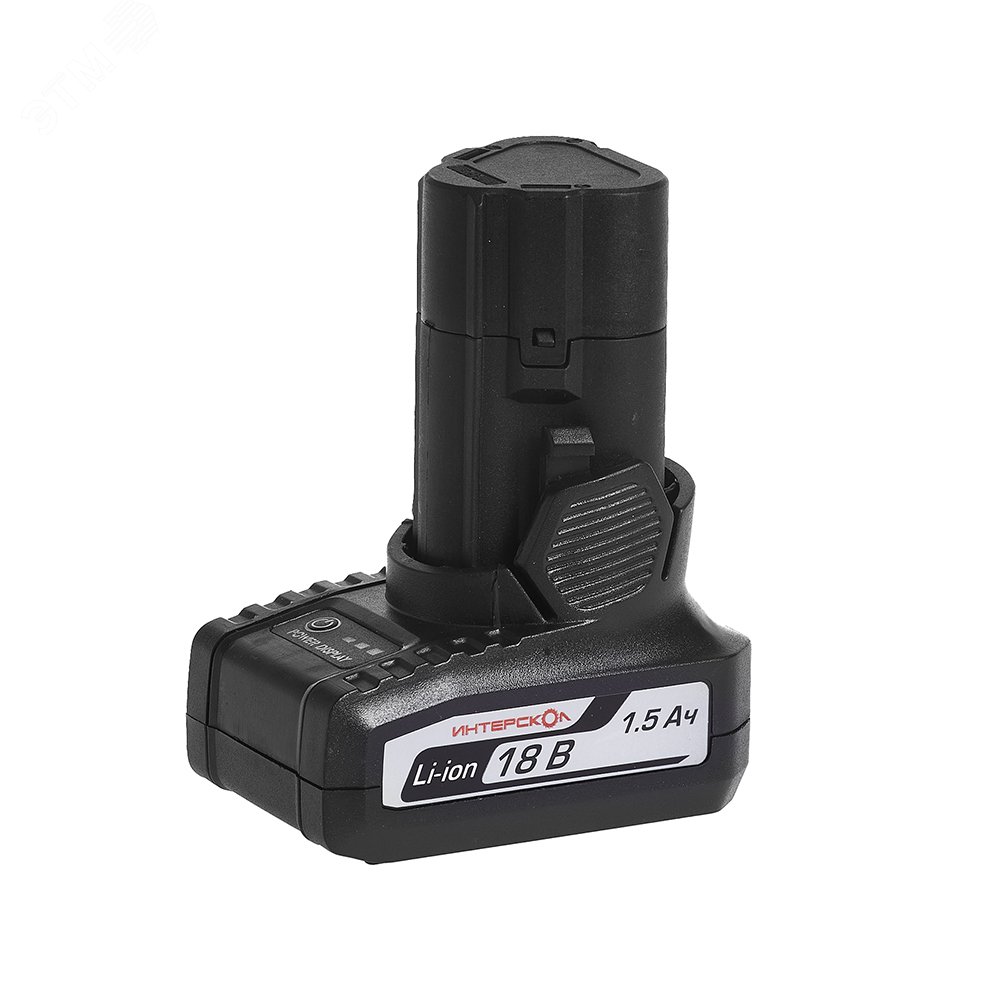 Изображение товара Аккумулятор БА-1,5/18 для инструмента Интерскол Li-ion 18 В 1,5 Ач