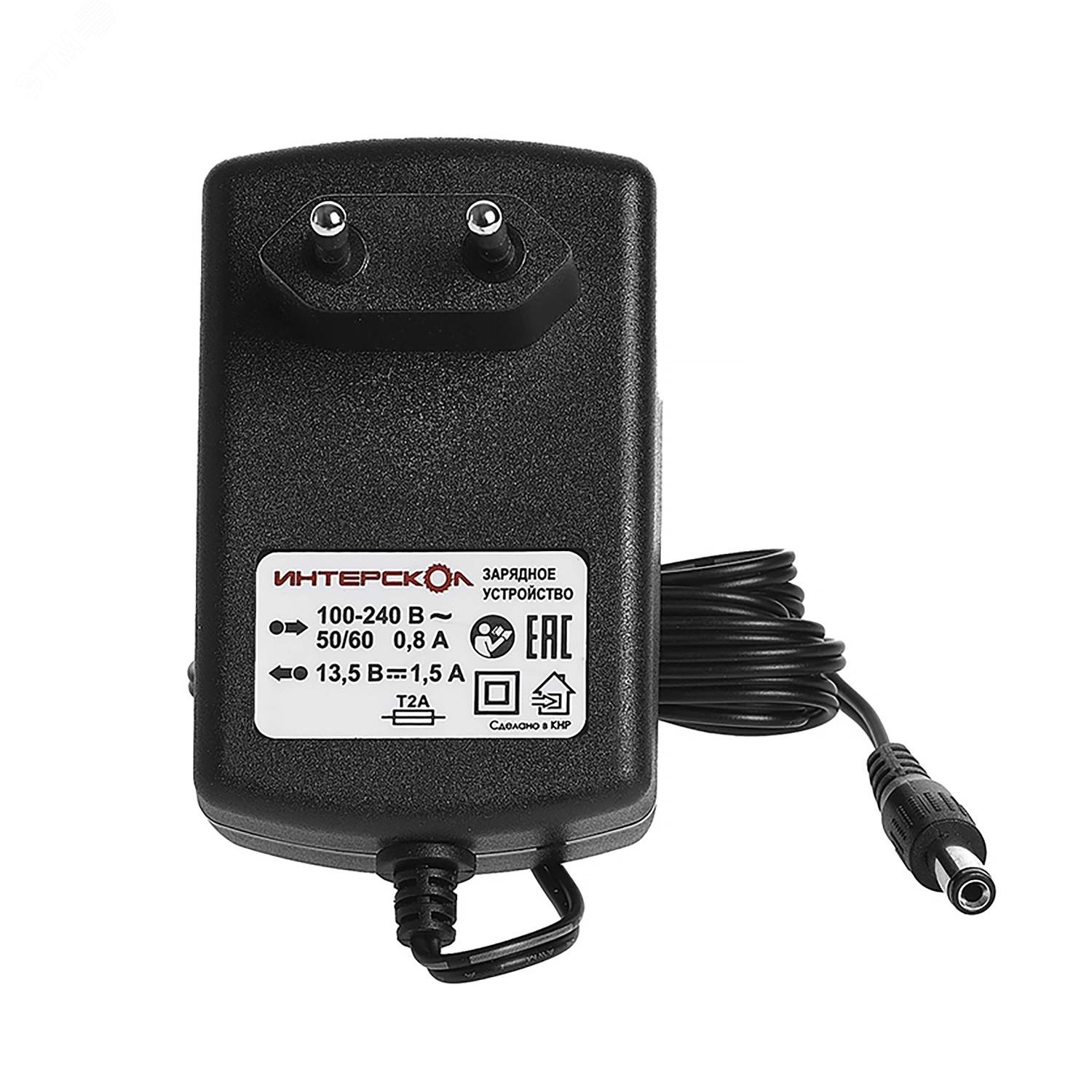 Изображение товара Зарядное устройство для аккумуляторных блоков 12В Li-ion 1,5Ач и 2,0Ач