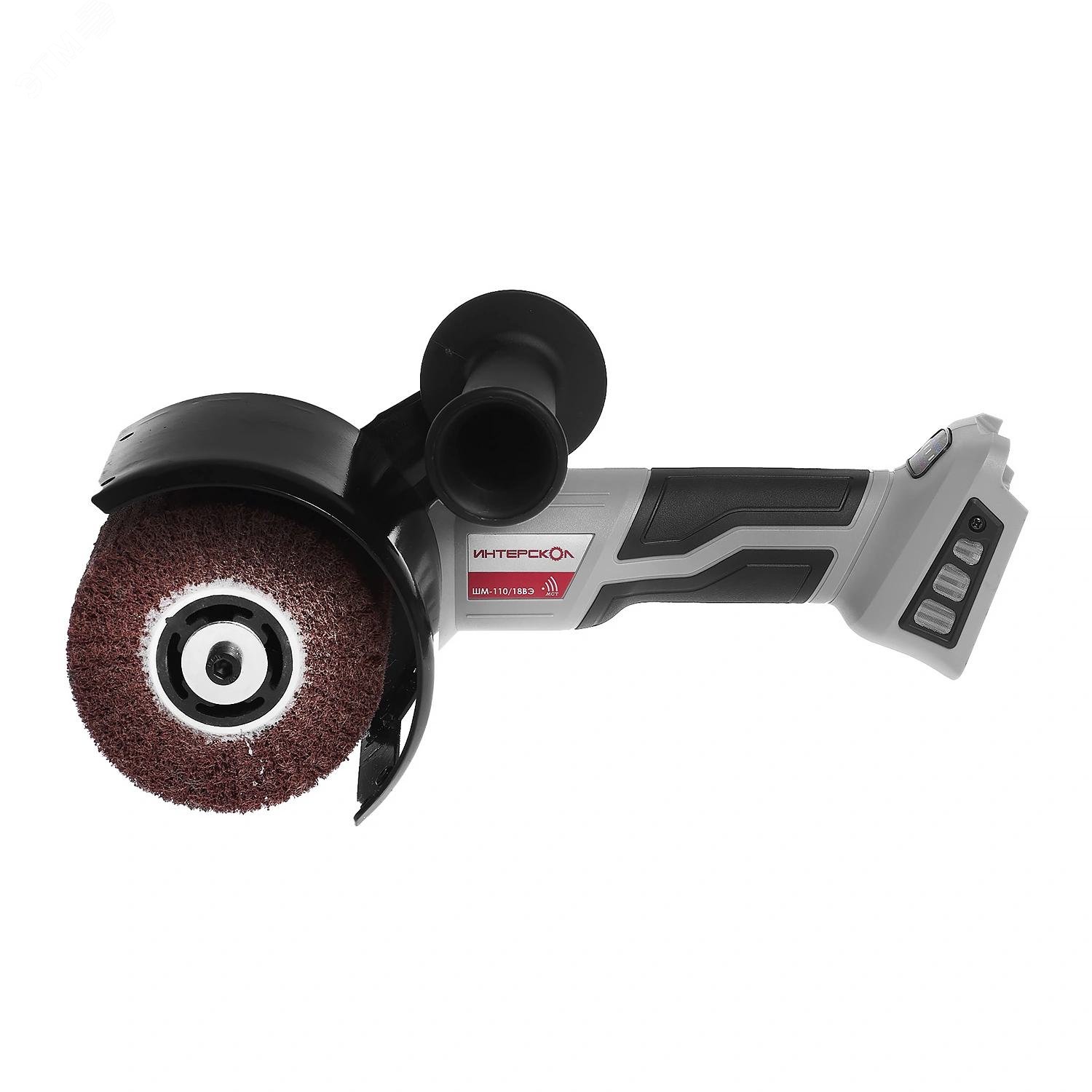 Изображение товара Аккумуляторная шлифовальная машина Интерскол ШМ-110/18ВЭ Li-iоn