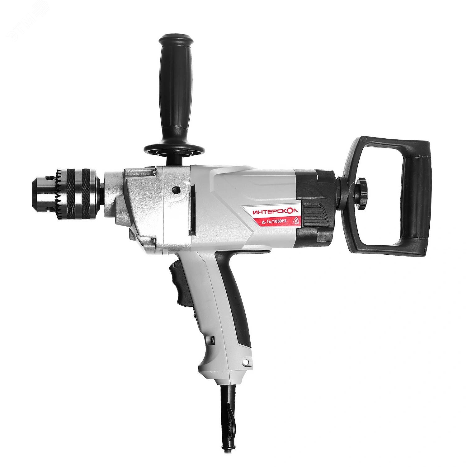 Изображение товара Миксер строительный ИНТЕРСКОЛ Д-16/1050Р2 1050 Вт с шнеком и реверсом