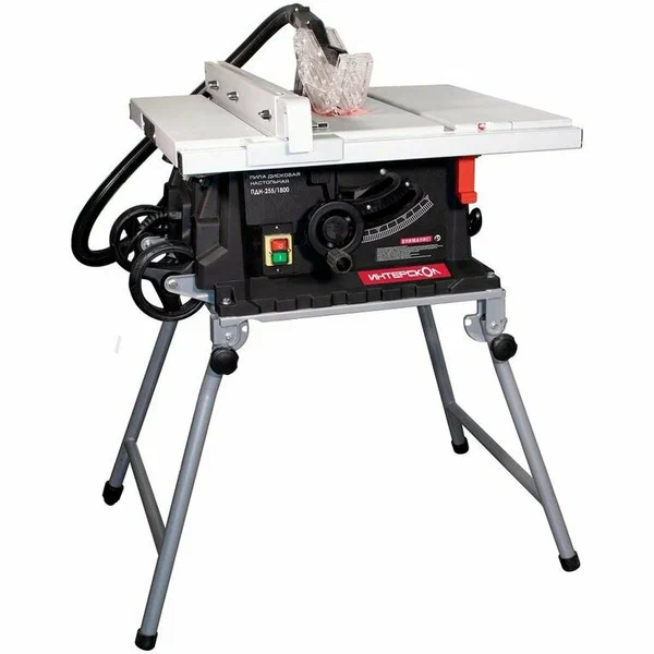 Изображение товара Дисковая настольная пила Интерскол ДПН-255/1800 с мощностью 1800 Вт