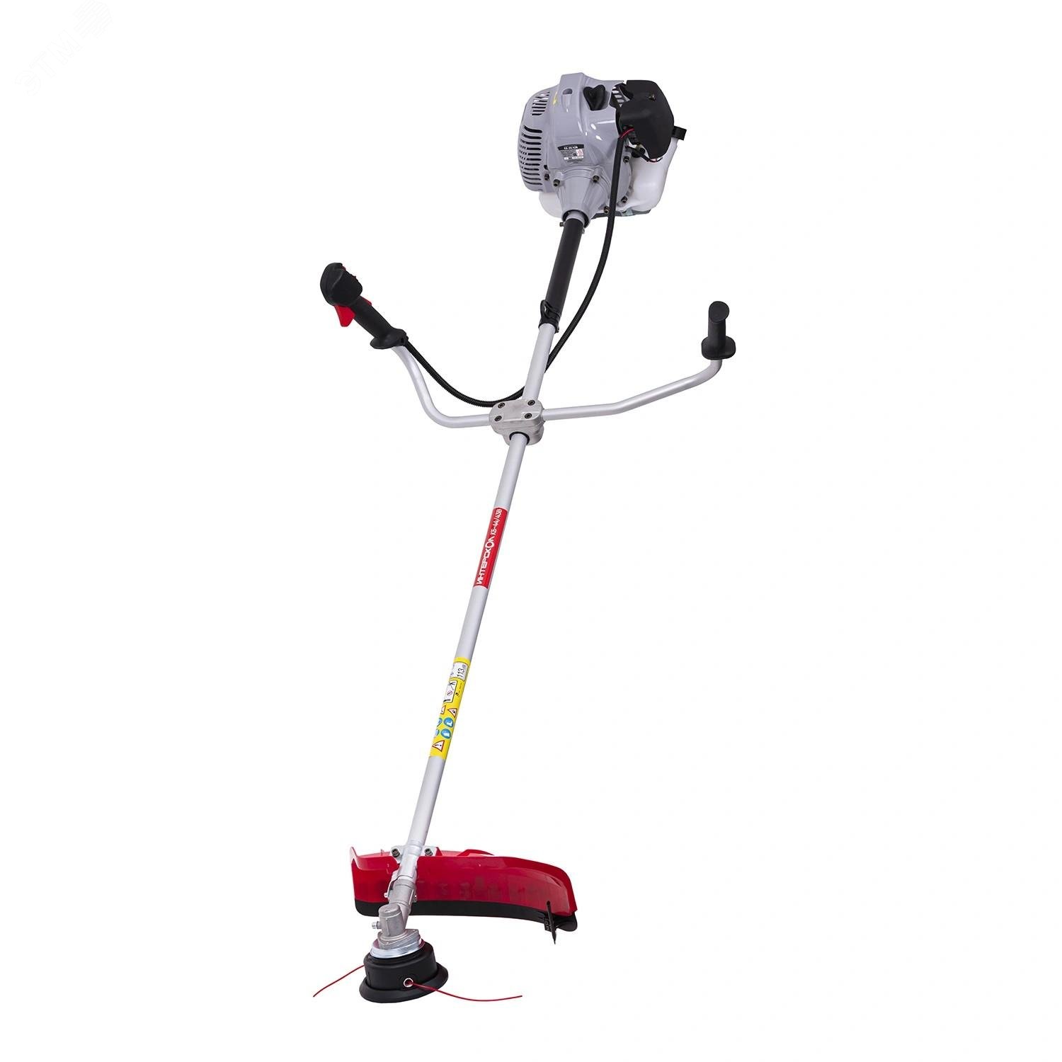 Изображение товара Бензиномоторный кусторез КБ-44/43В ИНТЕРСКОЛ - мощный инструмент для сада