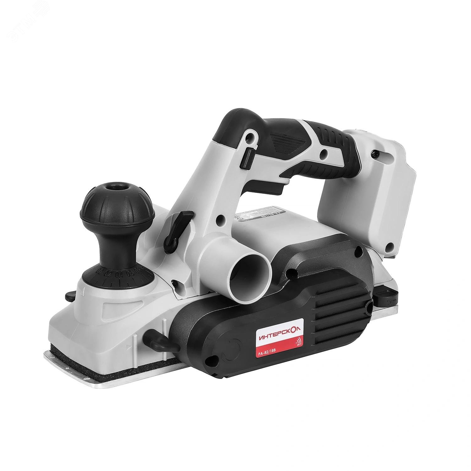 Изображение товара Аккумуляторный бесщеточный рубанок Интерскол РА-82/18В 18 В 82 мм