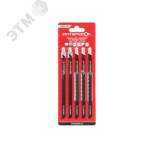 Изображение товара Пилки для лобзика по дереву T344D 152х126х4,0 (шт)