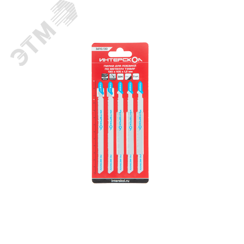 Изображение товара Пилки для лобзика по металлу T318AF 130х105х1,2 (шт)