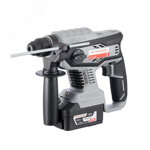 Изображение товара Перфоратор аккумуляторный бесщеточный ПА-24/18В Li-ion АПИ (кейс, 1 аккум. 4Ач, ЗУ) (шт)