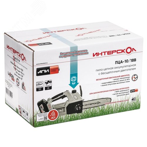 Изображение товара Пила цепная электрическая аккумуляторная ПЦА-10/18В (шт)