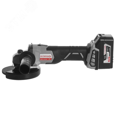 Изображение товара Угловая шлифмашина бесщеточная аккумуляторная УШМ-125/18В Li-ion АПИ (кейс, без аккум. и ЗУ) (шт)