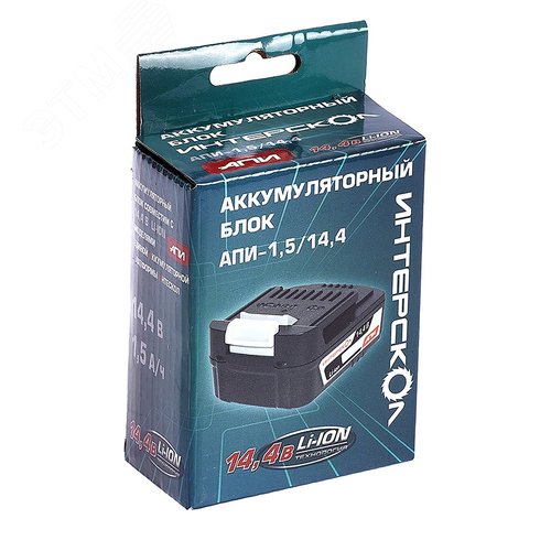 Изображение товара Аккумулятор АПИ-1,5/14,4 аккум. блок 1,5А/ч, 14,4В, Li-ion (шт)