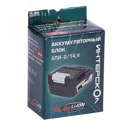 Изображение товара Аккумулятор АПИ-2/14,4 аккум. блок 2А/ч, 14,4В, Li-ion (шт)