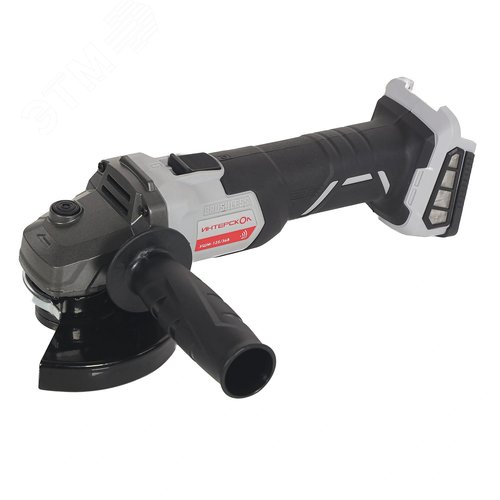 Изображение товара Угловая шлифмашина бесщеточная аккумуляторная УШМ-125/36В Li-ion АПИ (кейс, 2 аккум. 2,0Ач, ЗУ) (шт)