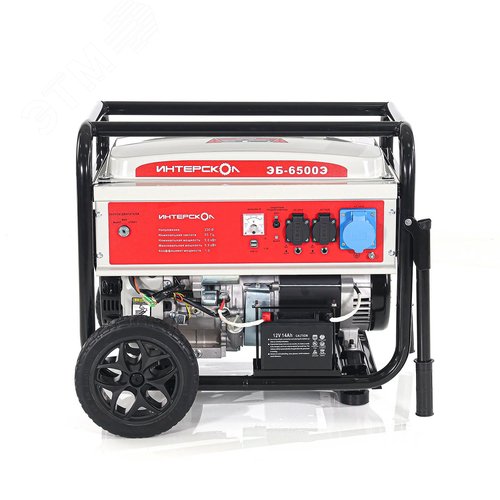 Изображение товара Генератор бензиновый ЭБ-6500Э (шт)