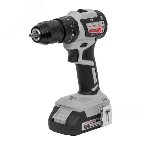 Изображение товара Шуруповерт ударный аккумуляторный бесщеточный ДАУ-13/18В 50 Li-ion АПИ (кейс, 2 аккум. 2Ач, ЗУ) (шт)
