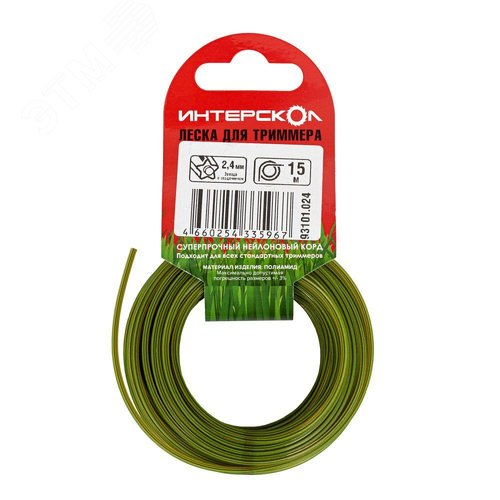 Изображение товара Леска для триммеров Звезда с сердечником 3 мм х 10 м (шт)