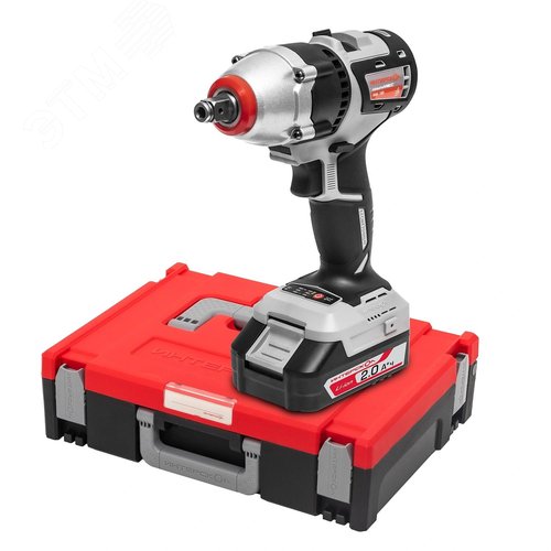 Изображение товара Гайковерт аккум. ударный бесщеточный ГАУ-300/18В МБ100, 2 аккум., ЗУ (шт)