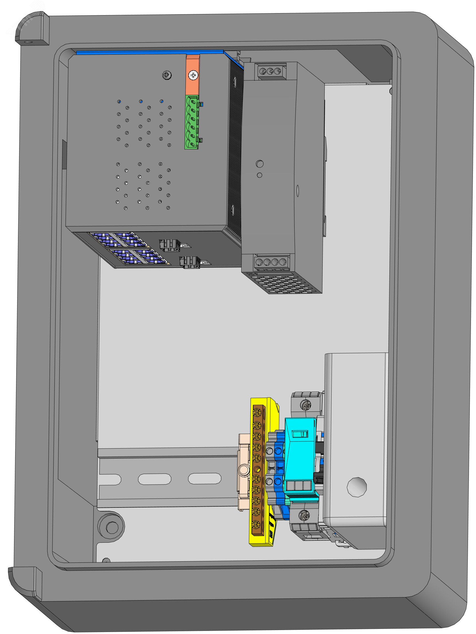 Изображение товара Уличный узел доступа InfoBox 0168L1-PL для видеонаблюдения 16 камер