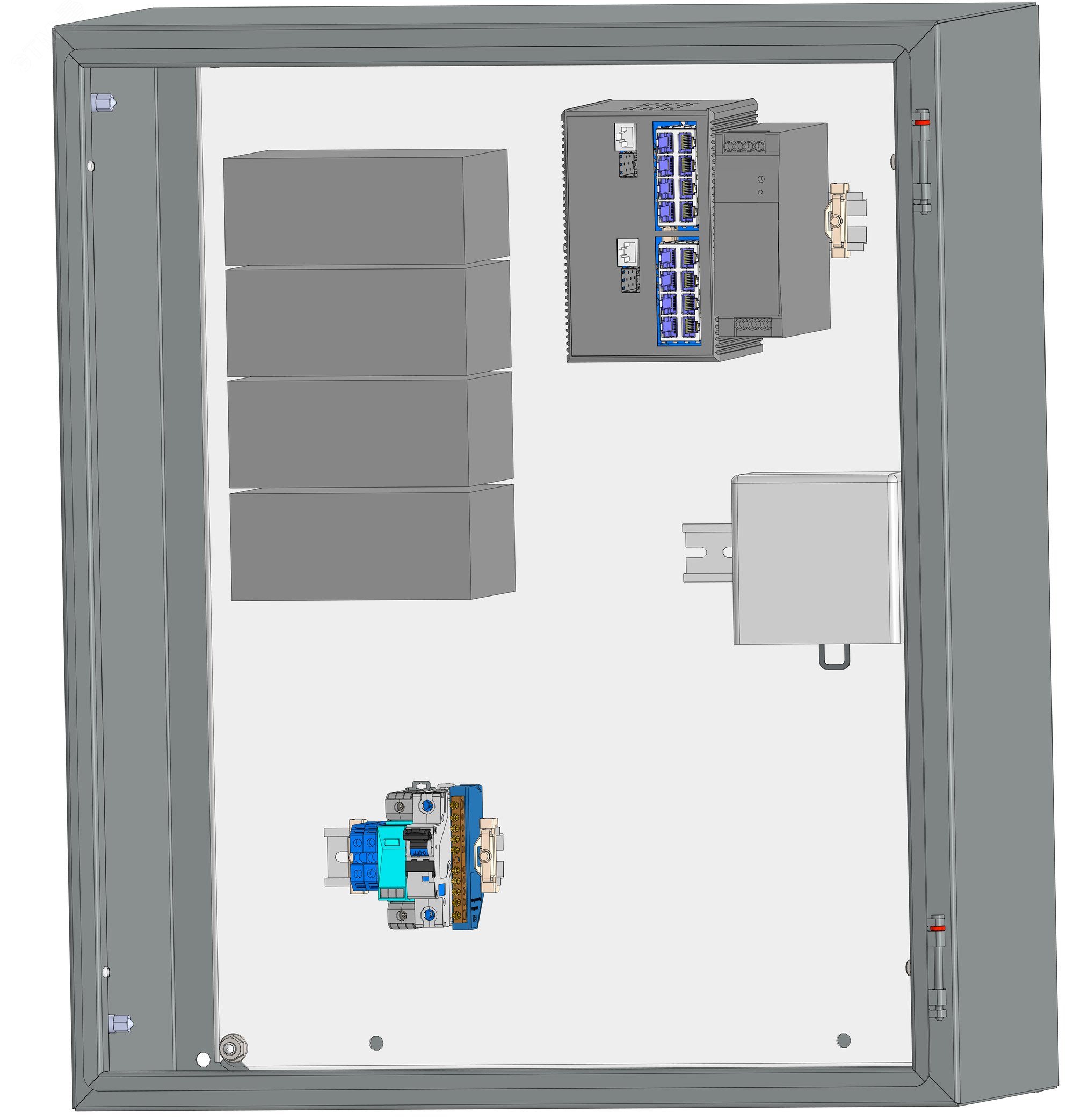 Изображение товара Узел доступа уличный InfoBox с поддержкой 16-ти к мер (шт)
