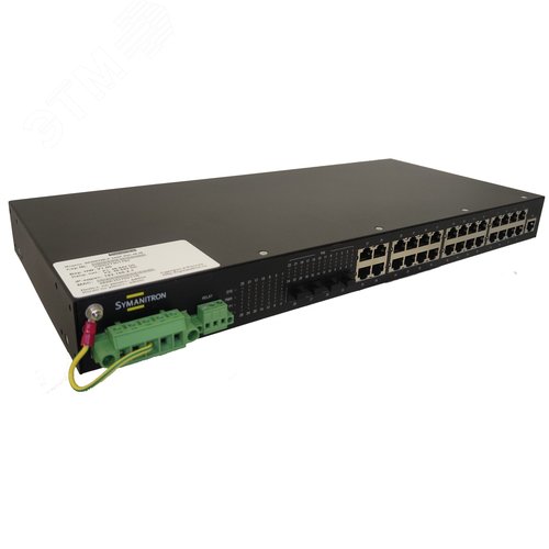 Изображение товара Коммутатор промышленный управляемый РоЕ 2 уровня 28-портовый (шт)