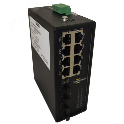 Изображение товара Коммутатор промышленнный управляемый 2 уровня 12-портовый (шт)