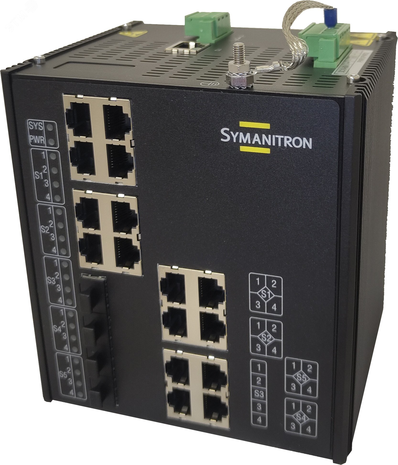 Изображение товара Коммутатор промышленный управляемый 2 уровня 20-портовый (шт)