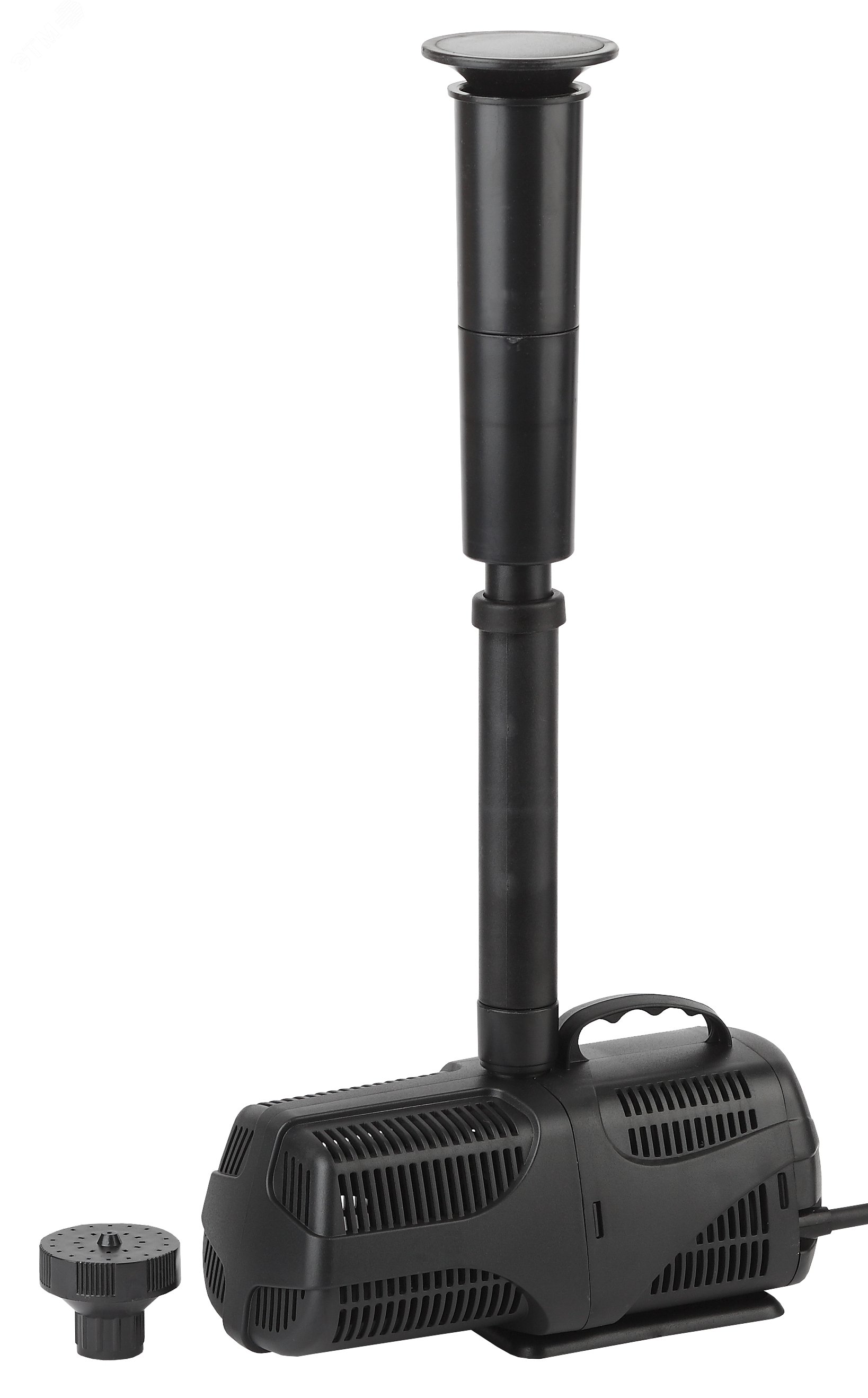 Изображение товара Насос для фонтана с насадками GREEN APPLE Мощность 16 Вт Производительность 1000 л/ч