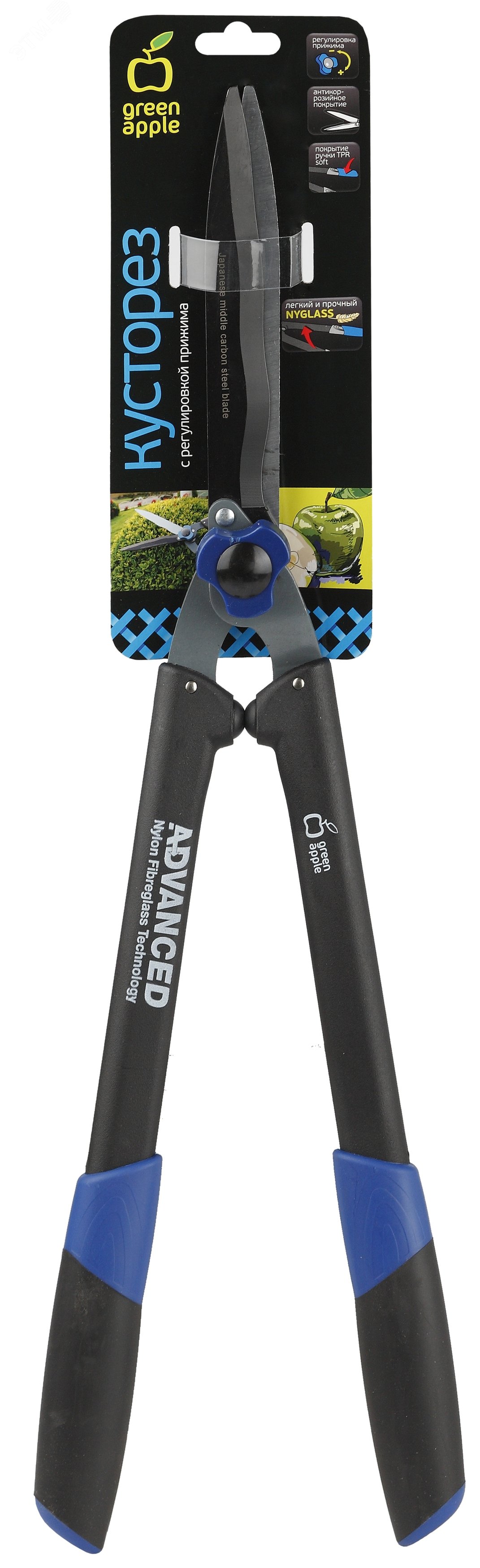 Изображение товара Кусторез Green Apple с регулировкой прижима GTHS6-011