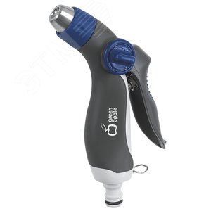 Изображение товара Пистолет-распылитель, пластик, регулируемая латунная форсунка, 3 режима GWHM20-040 (шт)