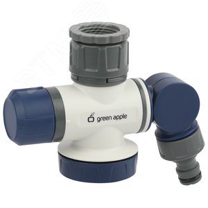 Изображение товара Пистолет распылитель для воды Регулятор для подачи GARP-02 двухпутевой (кран+штуцер) (шт)