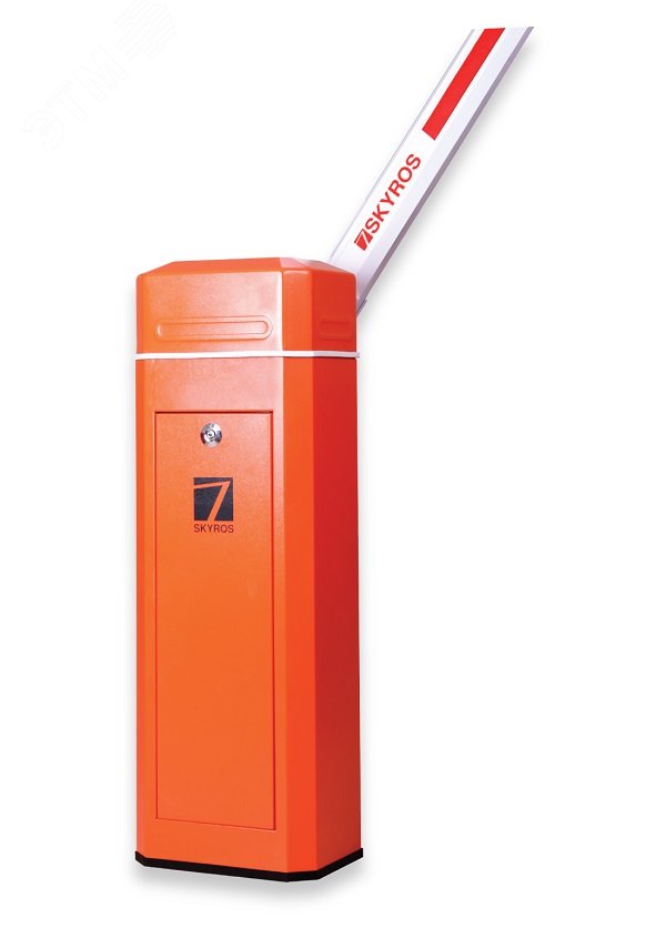 Изображение товара Шлагбаум в комплекте - тумба, стрела, подставка стрелы, 2 радиобрелка TX-5 (шт)