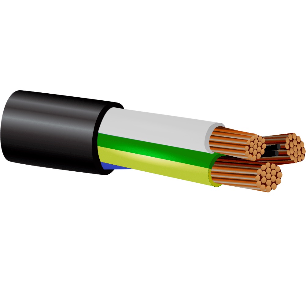 Кабель силовой КГТП-ХЛ 3х1,5 (N, PE) 380/660-2 ТРТС