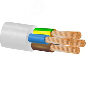 Изображение товара Провод силовой ПВС 4х2.5 ТРТС (м)