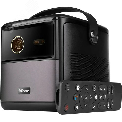 Изображение товара Проектор ламповый для экрана Crusader Mster DLP 450Lm LS (1920x1080) 1000:1 (25000час) 1xUSB typeA 1xHDMI (шт)