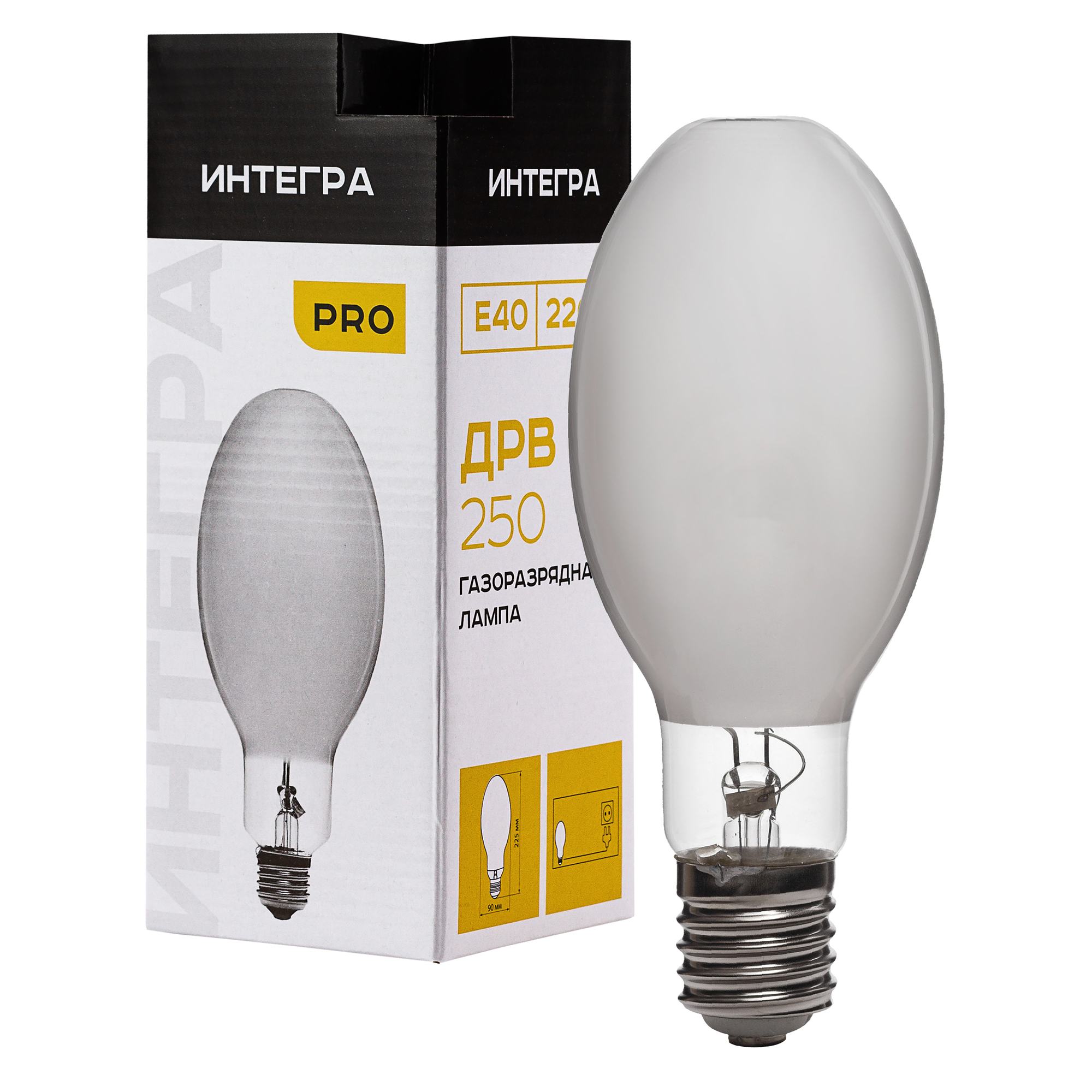 Лампа ДРВ 250 Вт Е40 ИНТЕГРА (20)  РФ