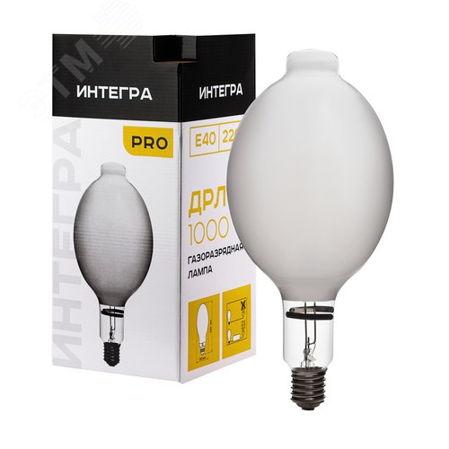 Лампа ДРЛ 1000 Вт Е40 ИНТЕГРА (6) РФ - фото 1