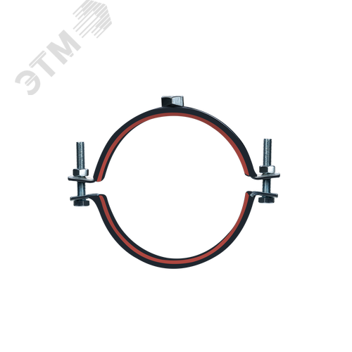 Хомут высокой нагрузки Mayer  д/труб 18' (453-465мм) 4X40 гайка М16 и уплотн. с красной полосой - фото 2