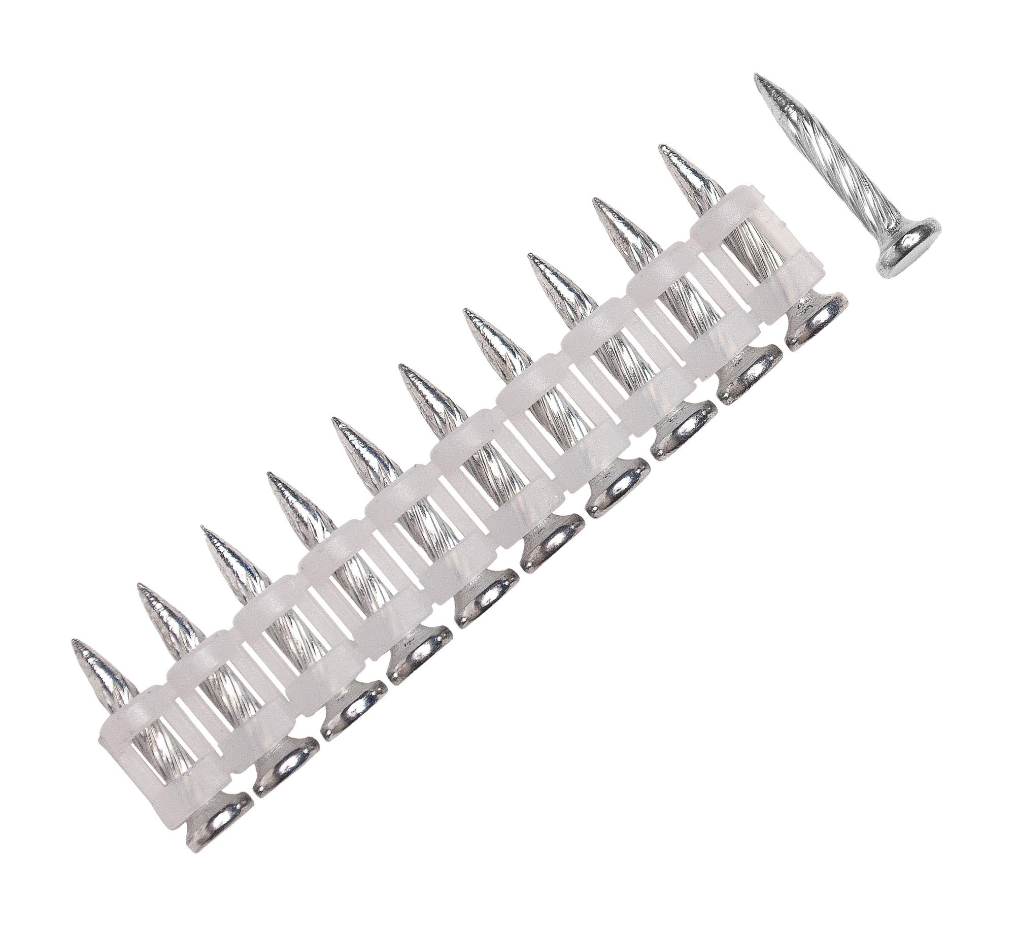 Гвозди для металла и непрочного бетона тип CN (2,7*19 мм винтовые, 1000 шт/уп) FEDAST