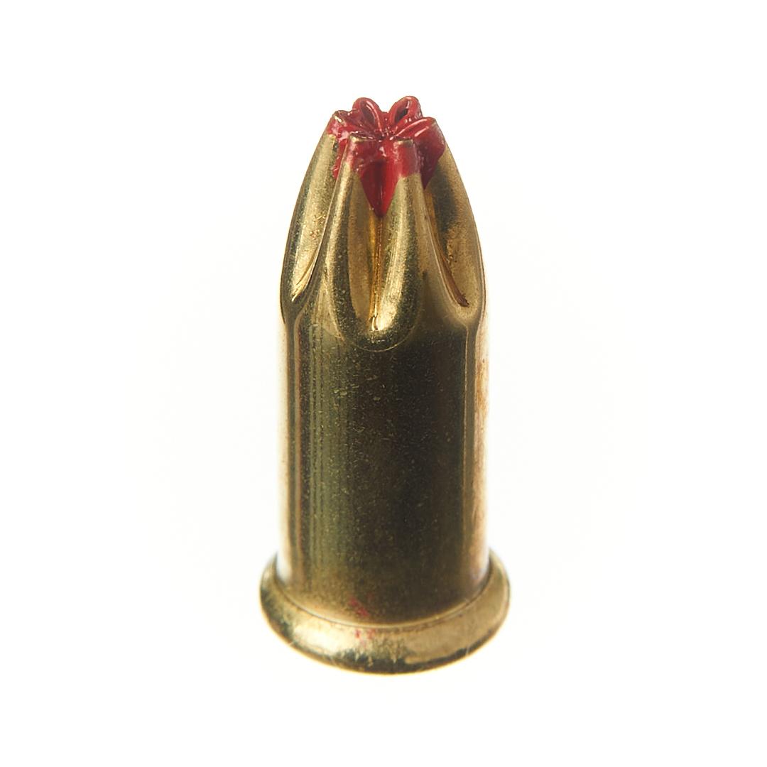 Монтажный патрон калибра Д-4 (6,8х18 мм, 100 шт/уп, красный) FEDAST