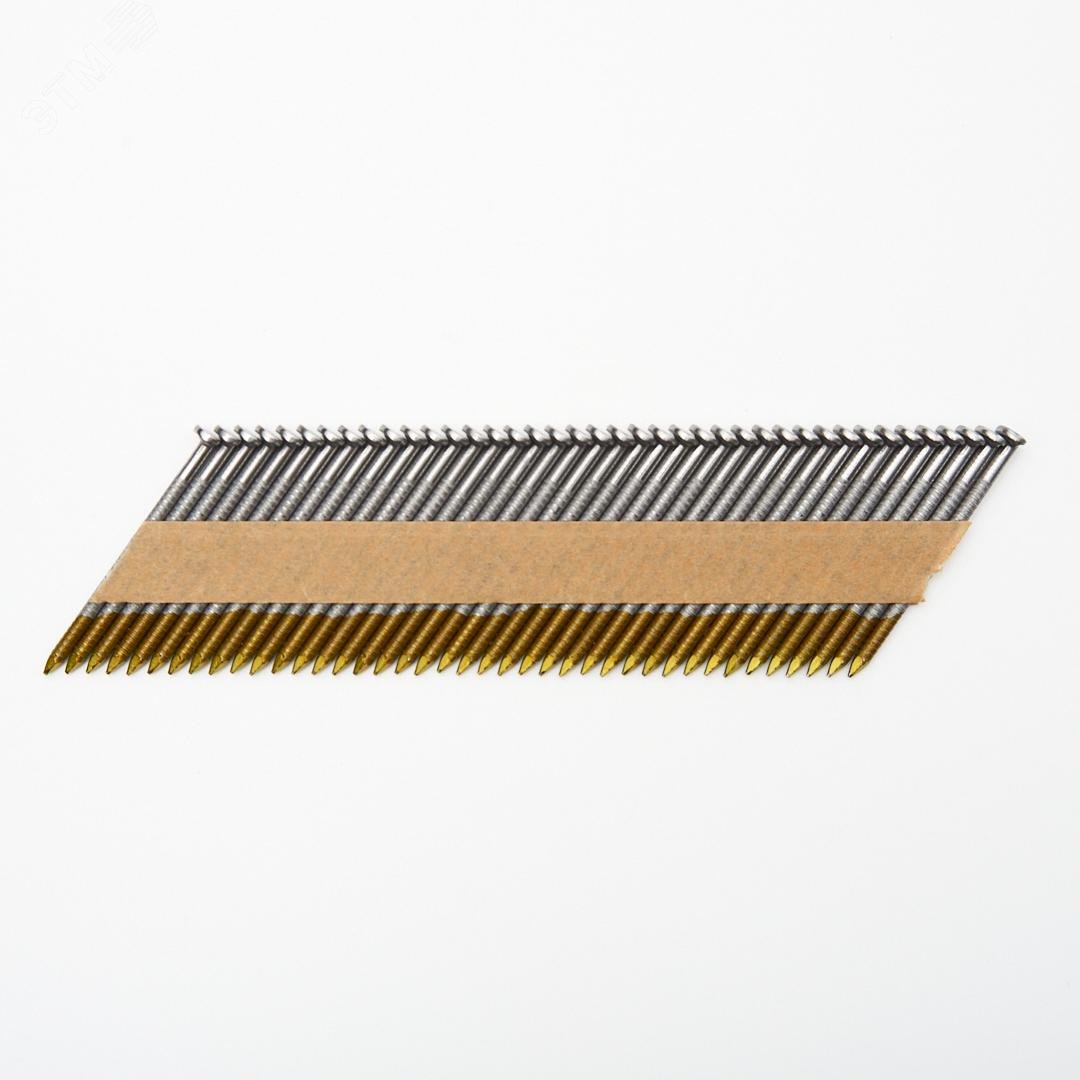 Изображение товара Реечные гвозди по дереву тип D34 (2,8х50, RIBrt кольц.накат., 3000 шт/уп) FEDAST (упак)